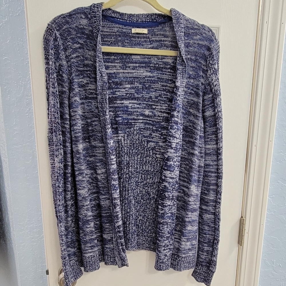 Sonoma Blue Open Sweater